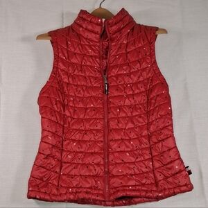 Tommy Hilfiger Red and Blue Quilted Vest